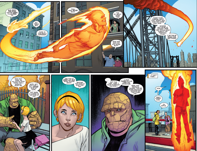 Johnny and Ben have very different attitudes to the possibility of Reed and Sue’s return.